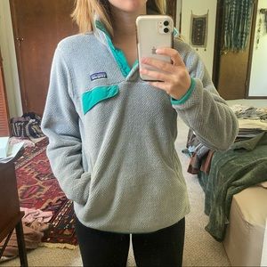Patagonia fuzzy pullover